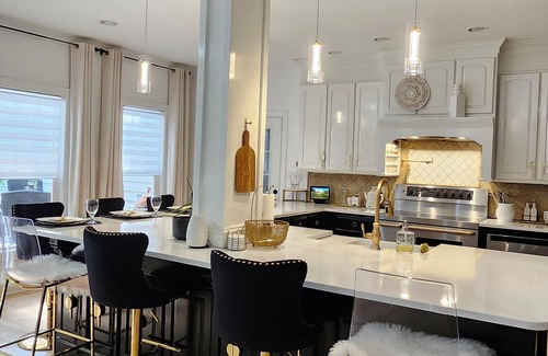 Wake Forest Casa | 7-Acre Luxury Farmhouse w/ Pavilion, Firepits + Near Shopping & Falls Lake