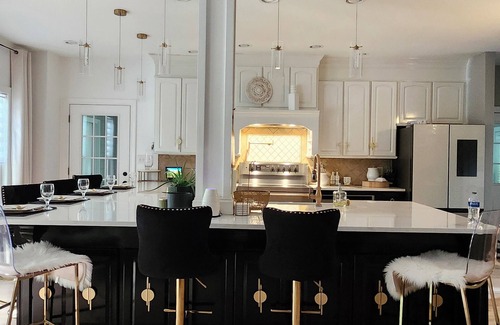 Wake Forest Casa | 7-Acre Luxury Farmhouse w/ Pavilion, Firepits + Near Shopping & Falls Lake