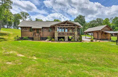 Glenville Casa | 7 Mi to Ski Sapphire Valley Cottage with Fire Pit