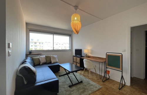 Montrouge Apartamento | 70m du Métro M4 Barbara, 2P Chic et Calme - 4 Personnes Maximum