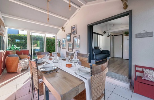 Saint-Michel-Chef-Chef Chalet De Esquí | 800 m from the beach, garden, 4 adults 1 child