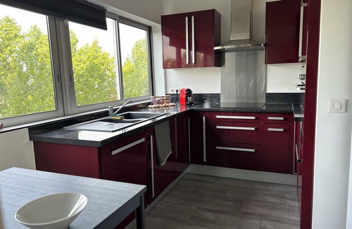 Fresnes Apartamento | 82 m2 /Modern/Free parking/Metro 14 10min + RER B 7 minutes away