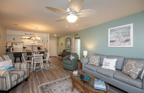 Edisto Island Condominio | 824 Club Cottage-Resort Duplex w/ Golf Course Views; Easy Beach Access; Dogs Welcome