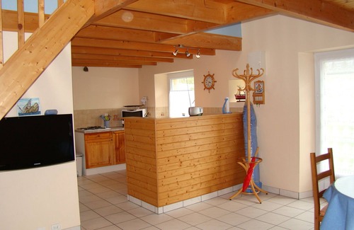 Ploudalmezeau Casa | A 1 km del mar, piscina cubierta climatizada para 5 personas, paseo marítimo gratuito.