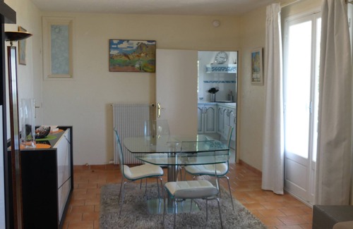 Gattieres Apartamento | Apartamento en villa de lujo con piscina 4 a 6 Pers.