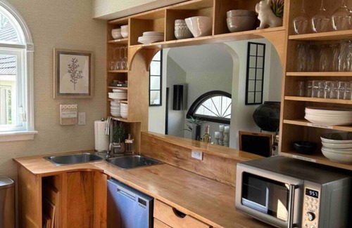 Pine Creek Cabaña | A-Frame Cottage with Creek, Barn, Game Room, Fire Pit, Hot Tub, Sleeps 10