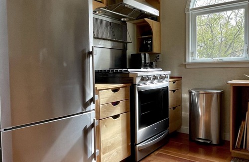 Pine Creek Cabaña | A-Frame Cottage with Creek, Barn, Game Room, Fire Pit, Hot Tub, Sleeps 10