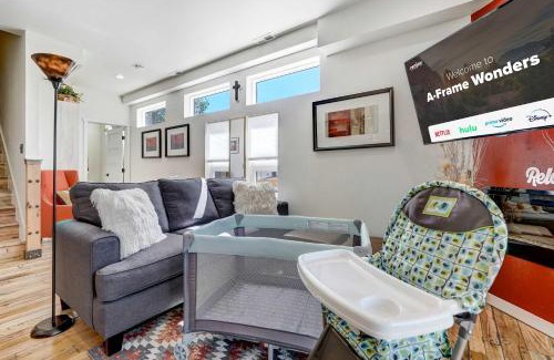 Colorado Springs Casa | A-Frame Wonders Hot Tub w Mountain Views