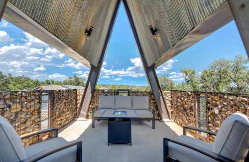 Colorado Springs Casa | A-Frame Wonders Hot Tub w Mountain Views