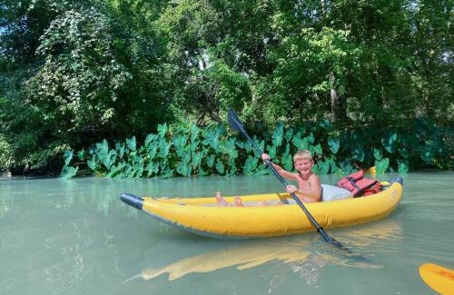 Fentress Casa | A Glamping Getaway near Kingsbury, Texas - Tranquil Safari Tent on the San Marcos River