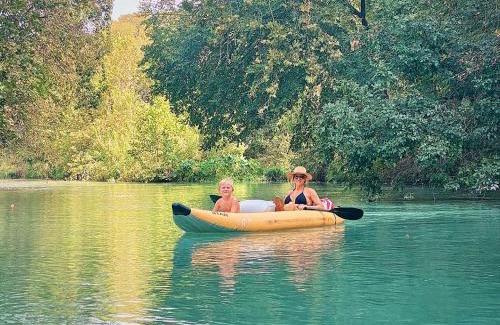 Fentress Casa | A Glamping Getaway near Kingsbury, Texas - Tranquil Safari Tent on the San Marcos River