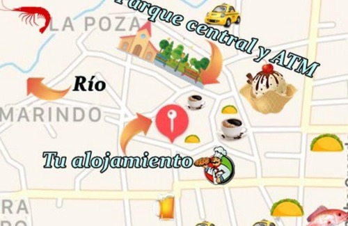 Centro Apartamento | A media cuadra del parque central-Huatulco