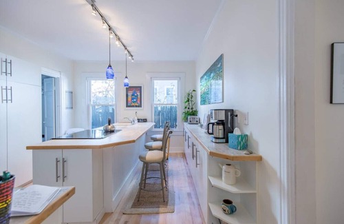 Munjoy Hill Apartamento | A Peaceful Oasis on Munjoy Hill: 1st flr 3BR + parking