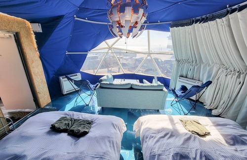 Minamichita Cabina | A site dome tent / Chita-gun Aichi