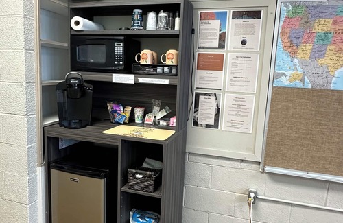 Wabaunsee County Casa | A+ Stay in Room 103 – Schoolhouse Charm Meets Modern Comfort