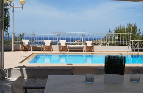 Chorafakia Apartamento | Achilleas Suite con piscina en Chorafakia