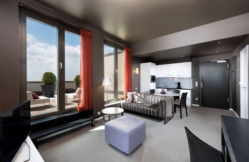 Bahnhofsviertel Apartamento | Adina Apartment Hotel Frankfurt Neue Oper