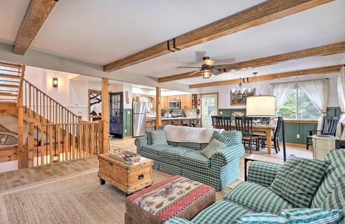 Chestertown Casa | Adirondack Oasis Private Lake, Sauna, and Fire Pit