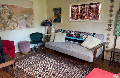 Riverfront Cabaña | Adorable cottage-desirable Missoula Riverfront