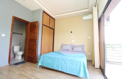 Kribi Apartamento | AfriqPnB Chambre Ewondo située à Kribi Bebambwe avec Piscine