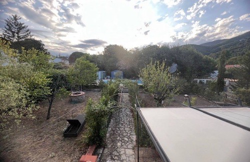 Arles-sur-Tech Casa | Casa con aire acondicionado, piscina privada y jardín, Arles-sur-Tech