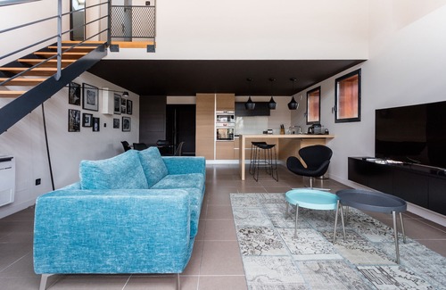Aiguerelles Apartamento | Aire acondicionado terraza / AC parking Nuevo ayuntamiento
