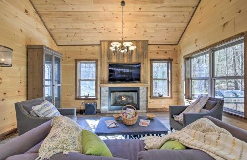 Ellijay Casa | Airy Ellijay Home with Spacious Creekside Deck!