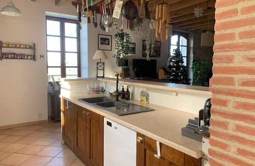 Penne-d'Agenais Casa | Al Bioule - Maison climatisée avec piscine