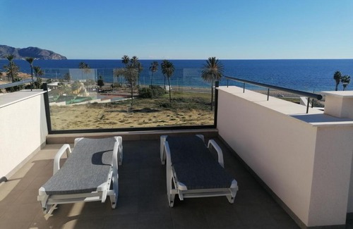 Puerto de Mazarrón Apartamento | AL05: Newly built luxery 2 bed apartment,El Alamillo,roof terrace,close to beach