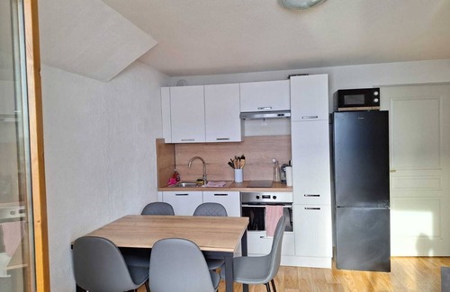 Albiez-le-Vieux Apartamento | Albiez Montrond T2 34m2, sleeps 6, near center and ski slope (3min walk)