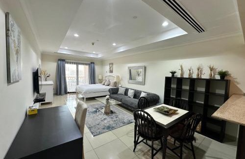 Doha Apartamento | Alken Studio - Amazing Superior Studio with Marvellous Marina View in the Pearl, Doha