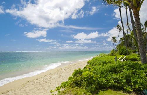 Punaluu Apartamento | Aloha Beach Retreat, Ocean Front With AC