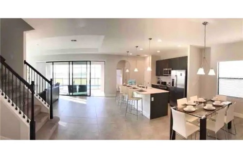 Haines City Villa | Amazing Lakeview 4 BR Vacation Home with Heated Pool! Near All Parks.