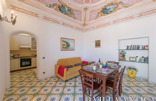 Praiano Villa | Antigua villa con fantásticas vistas al mar y piscina a pocos minutos de Positano