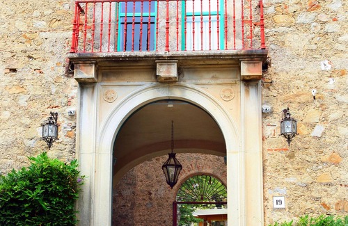 Perdifumo Villa | Villa antigua con piscina privada y vistas al mar