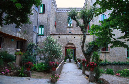 Perdifumo Villa | Villa antigua con piscina privada y vistas al mar