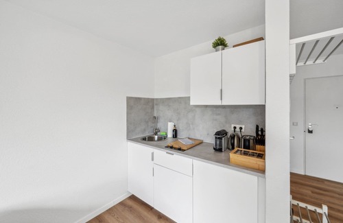 Kaiserslautern Apartamento | ANDRISS: Study & Work Apartment - WIFI - Kitchen