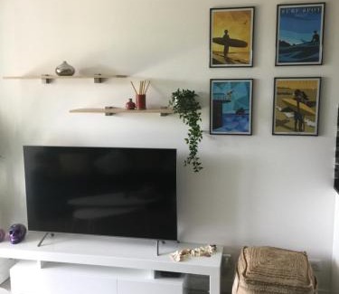 Anglet Apartamento | Anglet Chambre d'Amour, App T2 récent, Classé 4 ét, jardin et parking privé à 100 m des plages