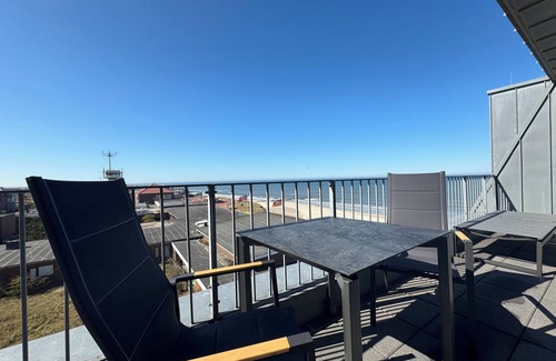Wangerooge Apartamento | Anna Düne 3-43 Exclusive dream view of the sea in the aparthotel with roof terrace