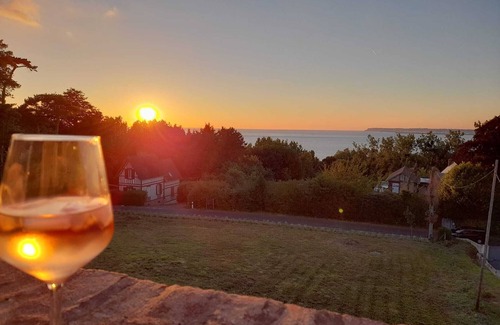 Villerville Apartamento | Anne: Grand 2 Pièces Duplex Avec Balcon vue mer Imprenable