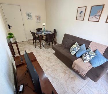 Aviacao Apartamento | Apê 57 Ar Condicionado, Vista Mar, WiFi, Vaga, Completo