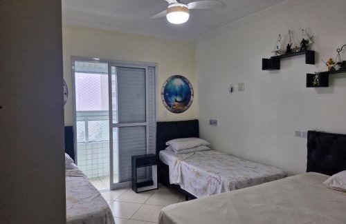 Real Apartamento | Ap Jd Real frente mar, wi-fi, piscina, pet