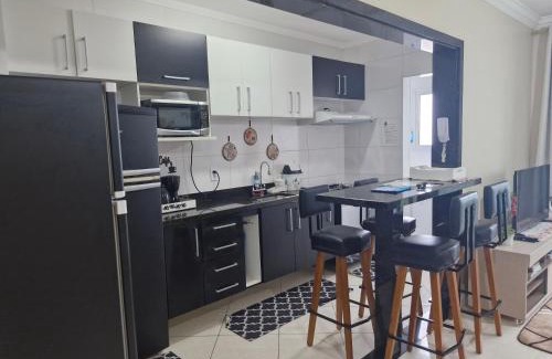 Real Apartamento | Ap Jd Real frente mar, wi-fi, piscina, pet