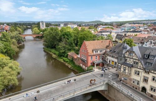 Bad Kreuznach Apartamento | Apart You I Altstadt Apartment am Wasser mit Garten
