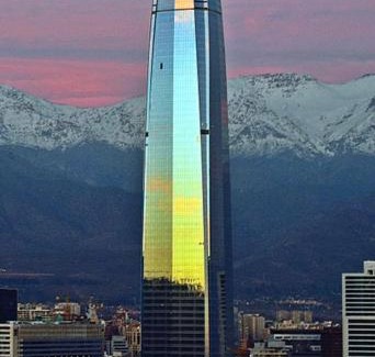 Santiago Apartamento | Apartament Condo Amueblado, ENCOMENDEROS 200 El Golf, Las Condes Santiago con vista al Costanera Center