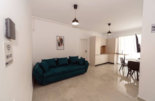 Chiajna Apartamento | Apartament Deluxe cu 2 dormitoare + Living - Ap. 1 - Habitat ApartHotel