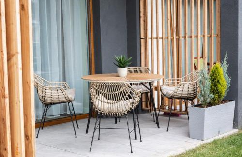 Zarzecze Apartamento | Apartament Latte z Sauną i Siłownią - Jezioro Żywieckie, Laguna Beskidów