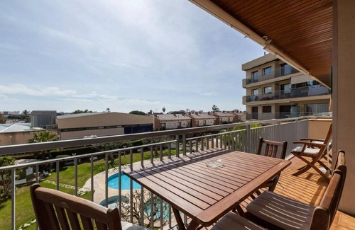 Vilassar de Mar Apartamento | Apartamento Muralla cerca de Barcelona y estación de tren