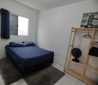 Furnas Apartamento | Apartamento 7 no Tremembé quarto cozinha banheiro