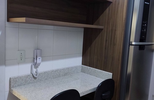 Country Apartamento | Apartamento Completo Mobiliado com ar Condicionado Quente Frio